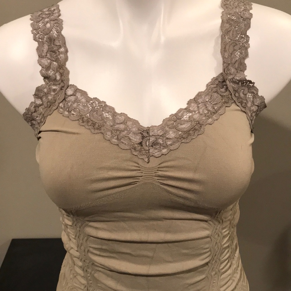 NWT Lace Tank Top OS
